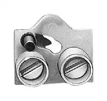 8WA1822-7VH01: Accessory, Siemens ALPHA FIX Series 8WA1 Terminal Blocks, Disconnecting Link, ALPHA FIX Series