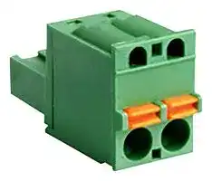 CSTBP9208/2: Pluggable Terminal Block, 5.08 mm, 2 Ways, 2.08 mm², Push In