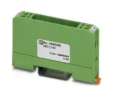 2948306: Electronics Housing, 4 Position, Polycarbonate, Glass Fiber Reinforced, Green, DIN Rail