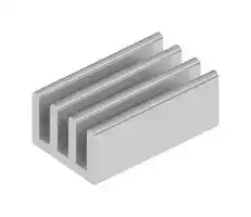 SK 694 1000 SA: Heat Sink, Black Anodised, 13.2 K/W, 15 mm, 14 mm, 1000 mm