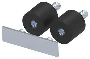 SLC-VD4: Vibration Damper, 160mm Height Safety Light Curtain, Set of 4, SLC Series