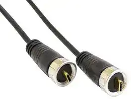 MP011938: USB Cable, C2 Cable Type C Plug to C2 Cable Type C Plug, 2 m, 6.6 ft, USB 3.1, Black