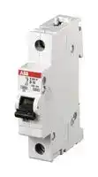 2CDS281001R0061: Thermal Magnetic Circuit Breaker, MCB, 1P, 25 kA, 230 V, 6 A