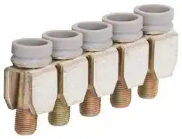 1SNA176673R0200: Accessory, 10 Pole, AMP C6/8, D2.5/8, D4/8, D6/8, M4/8 & M6/8 Terminal Blocks, Jumper Bar