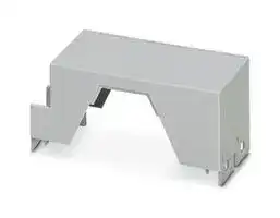 2709299: DIN RAIL HOUSING, UPPER, POLYAMIDE, GRY