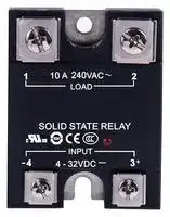 MCKSI240D10-LM(070): Solid State Relay, 10 A, 280 VAC, Panel Mount, Screw, Zero Crossing