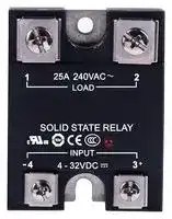 MCKSI240D25-LM(070): Solid State Relay, 25 A, 280 VAC, Panel Mount, Screw, Zero Crossing