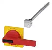 3KD9415-2: Rotary Operating Mechanism, Door-Coupling, Red/Yellow, 3KD Series Switch Disconnector