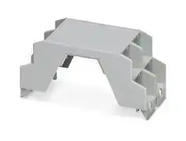 2854429: DIN RAIL HOUSING, UPPER, POLYAMIDE, GRY