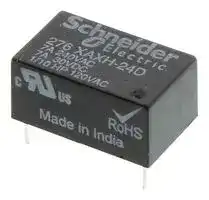 276XAXH-24D: RELAY, SPDT, 240VAC, 30VDC, 7A