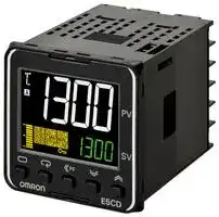 E5CD-QX2A6M-000: Temperature Controller, 1/16 DIN, ON/OFF Control, PID Control, -200 °C to 2300 °C, 100 V to 240 V