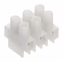 39100-1803: Panel Mount Barrier Terminal Block, 2 Row, 3 Ways, 22 AWG, 12 AWG, 8 mm, 20 A
