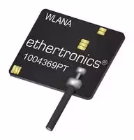 1004369PT-AA10L0100: RF Antenna, 5.15 to 5.825 GHz, WiFi/WLAN/Bluetooth/ZigBee/M2M, 3.7 dBi, Adhesive/MHF Connector