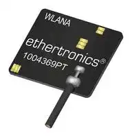 1004369PT-AA10L0100: RF Antenna, 5.15 to 5.825 GHz, WiFi/WLAN/Bluetooth/ZigBee/M2M, 3.7 dBi, Adhesive/MHF Connector