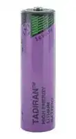 SL-560/P: Battery, 3.6 V, AA, Lithium Thionyl Chloride, 1.8 Ah, Axial Leaded, 14.7 mm