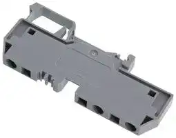 282-681.: TERMINAL BLOCK, DIN RAIL, 3 POSITION, 20-10AWG