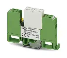 2942807: Power Relay, SPST-NO, 24 VDC, 6 A, EMG Series, DIN Rail, Non Latching