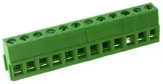MB312-500M12: TERMINAL BLOCK EUROSTYLE 12 POSITION, 26-12AWG