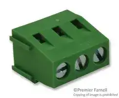 MB312-508M03: TERMINAL BLOCK EUROSTYLE, 3 POSITION, 26-12AWG