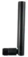 001-0010: Dipole Antenna, Stubby, WiFi, 2.4GHz to 2.5GHz, 50ohm, 2dBi, Linear Vertical, R/A RP SMA Connector