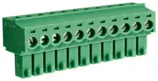 CTBP92HE/11: Pluggable Terminal Block, 3.81 mm, 11 Ways, 28 AWG, 16 AWG, 1 mm², Clamp