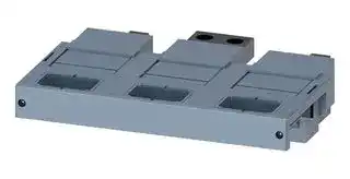 3VW9011-0AL32: Rear Main Circuit Connection, 3 Units, 3WL10/3VA27 Series Circuit Breakers