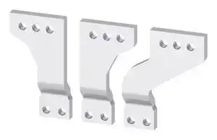 3VW9011-0AL73: Front Broadened Main Connection Pieces, 3 Units, 3WL10/3VA27 Series Circuit Breakers