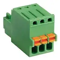 CSTBP92HC/3: Pluggable Terminal Block, 2.5 mm, 3 Ways, 0.5 mm², Push In