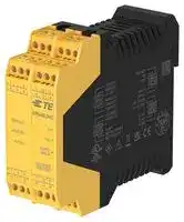 SRS4M-2NO: Safety Relay, 24 VDC, DPST-NO, SRS Series, DIN Rail, 6 A, Screw Clamp