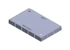 BMI-S-209-C: EMI Shielding Gasket, 29.36 mm x 18.5 mm x 7 mm, SMT 2 Piece Series, Corrosion-Resistant Steel
