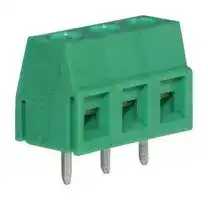 CTBP0500/3: Wire-To-Board Terminal Block, 5 mm, 3 Ways, 22 AWG, 16 AWG, 1 mm², Screw