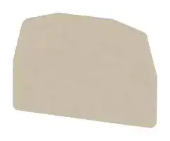 1720960000: END PLATE, PLASTIC, TERMINAL BLOCK
