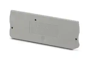 3270103: Accessory, Phoenix PTC Series Knife Disconnect Terminal Blocks, End Cover, PTC