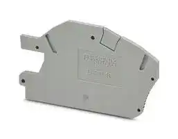 3214027: Accessory, Phoenix PTI Series DIN Rail Terminal Blocks, End Cover, PTI