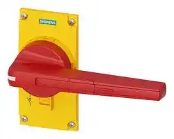 3KD9501-2: Operating Mechanism, Direct, Red/Yellow, Switch Disconnectors