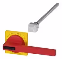 3KD9515-2: Rotary Operating Mechanism, Door-Coupling, Red/Yellow, 3KD Series Switch Disconnector