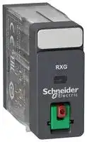 RXG21B7: Power Relay, DPDT, 24 VAC, 5 A, Harmony RXG Series, Socket