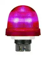 KSB-113R: Signal Beacon, Xenon, Flashing, Red, 115VAC, 75mm