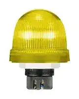 1SFA616080R4013: Signal Beacon, LED, Permanent Light, Yellow, 12V to 240V AC/DC, 75mm, Bulb Not Included