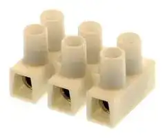 39100-2103: TERM STRIP 10MM LOW PROF 3 CIR WHT