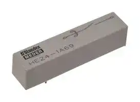 HE06-1A16: Reed Relay, SPST-NO, 6 VDC, HE Series, Through Hole, 120 ohm, 1.5 A