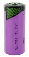 SL-761/P: Battery, 3.6 V, 2/3AA, Lithium Thionyl Chloride, 1.5 Ah, Axial Leaded, 14.7 mm
