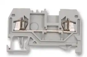 0283-0901: TERMINAL BLOCK, DIN RAIL, 2 POSITION, 24-6AWG