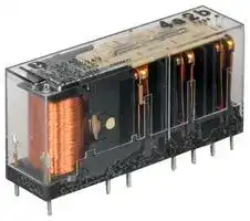 SFS4-L-DC24V: Safety Relay, 24 VDC, 4PST-NO, DPST-NC, SF, Through Hole, 6 A, Solder