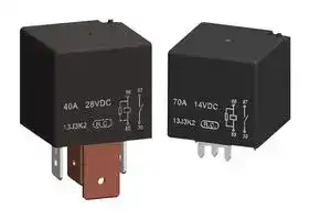 MPCMA35H-DC12V-A: Automotive Relay, 12 VDC, 70 A, SPST-NO, Through Hole, Quick Connect, MP Automotive Relays