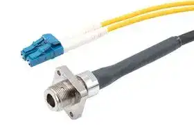 FOC02A3027N15M: Fibre Optic Cable, Singlemode, 2 Fibres, AARC Receptacle to LC Duplex, 15m, FOC02A3027N Series
