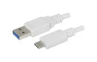 CBLT-UA-UC-1WT: USB 1 M WHITE TYPE A PLUG TO TYPE C PLUG