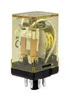 RR2P-UAC240V: Power Relay, DPDT, 240 VAC, 10 A, RR Series, Socket, Non Latching