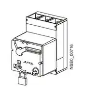 3VL9600-3MF00: Operating Mechanism, for VL630/VL800 Series Circuit Breaker, with Auxiliary Switch