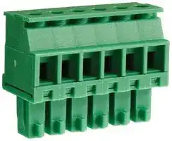 CTBP92VE/6S: Pluggable Terminal Block, 3.81 mm, 6 Ways, 28 AWG, 16 AWG, 1 mm², Clamp